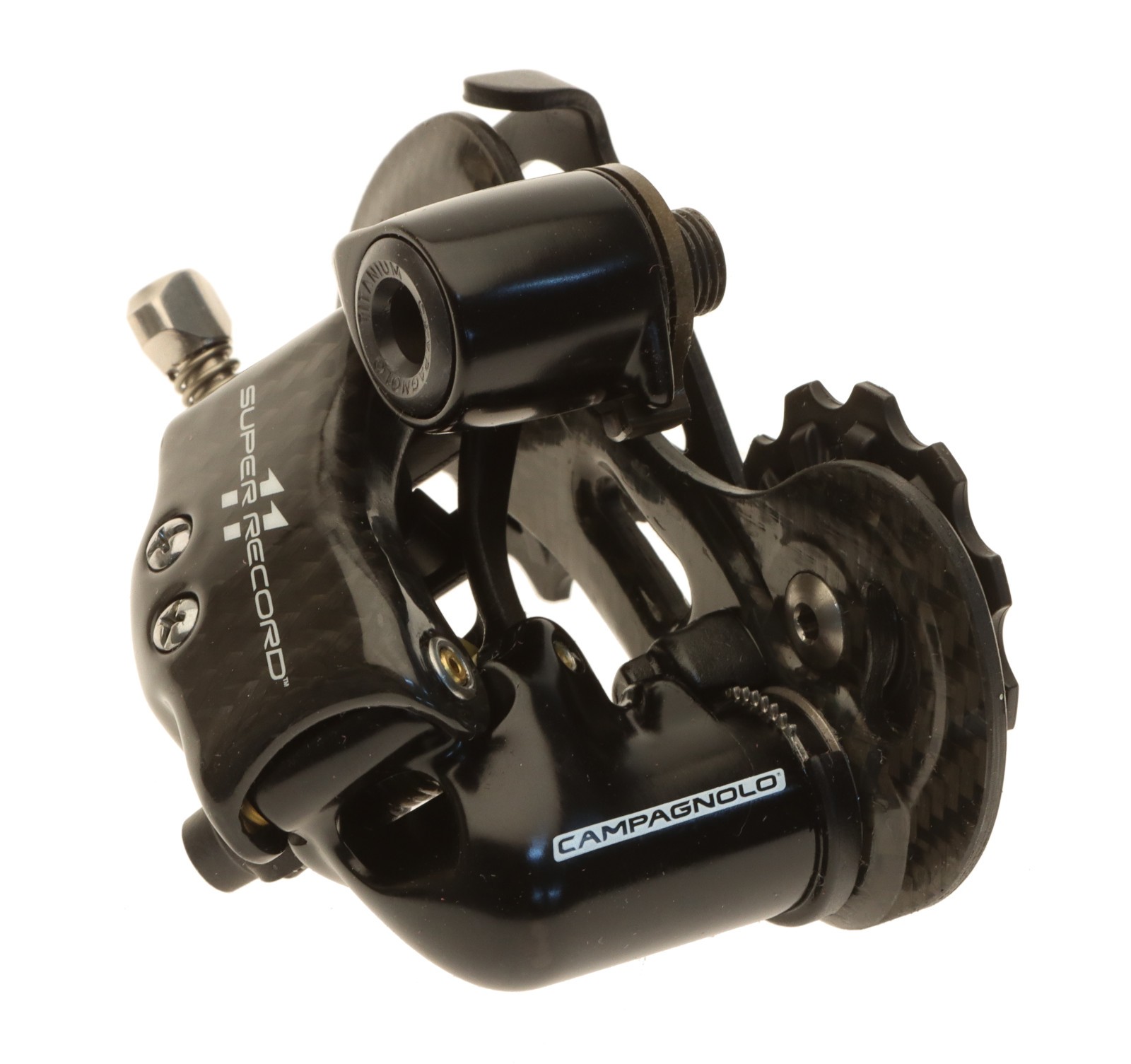 Campagnolo Super Record Rear Derailleur 11 Speed Short Cage Carbon ’09 NOS NEW