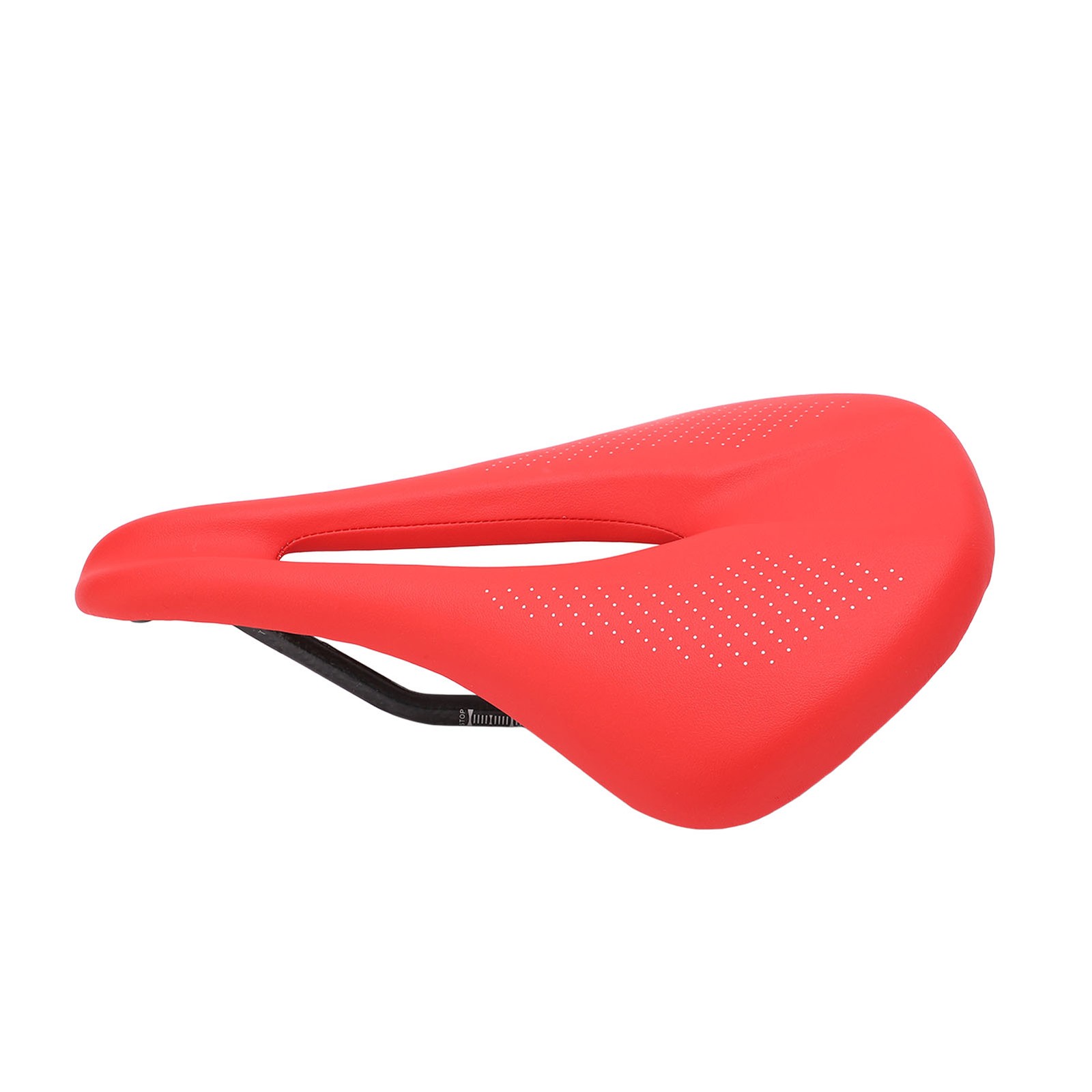 155mm Widen Carbon Fiber Leather Saddle Cushion Hollow Cycling Road Bike