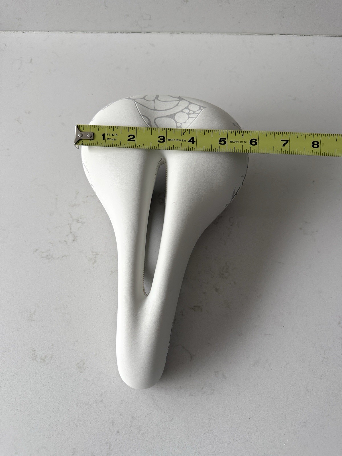 Terry Butterfly Women’s Bicycle Seat Ergonomic Cutout – FEC Alloy Rails – White