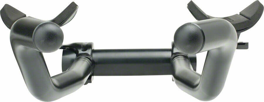 Profile Design Legacy II Aluminum Aerobar + ZB Bracket + Venturi Armrest Black