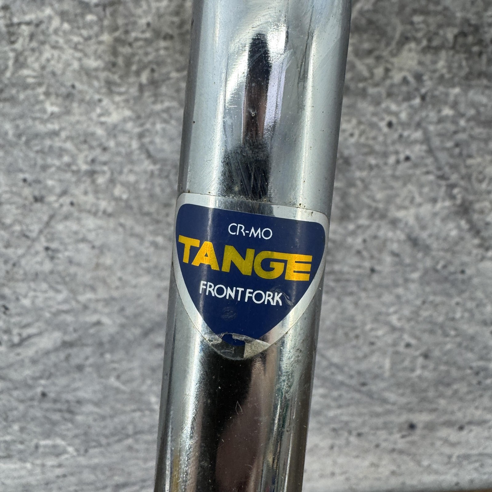 Vintage Tange CRMO 700c Fork 1 In Threaded QR SHORT Road Touring Japan Steel