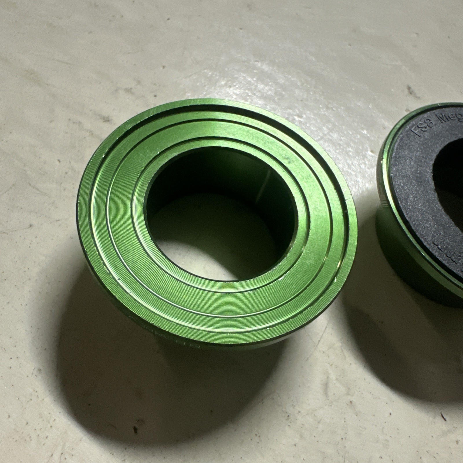 FSA BB386 Evo to Sram Gxp Bottom Bracket BB Reducer Adapter Road BB Green Pair