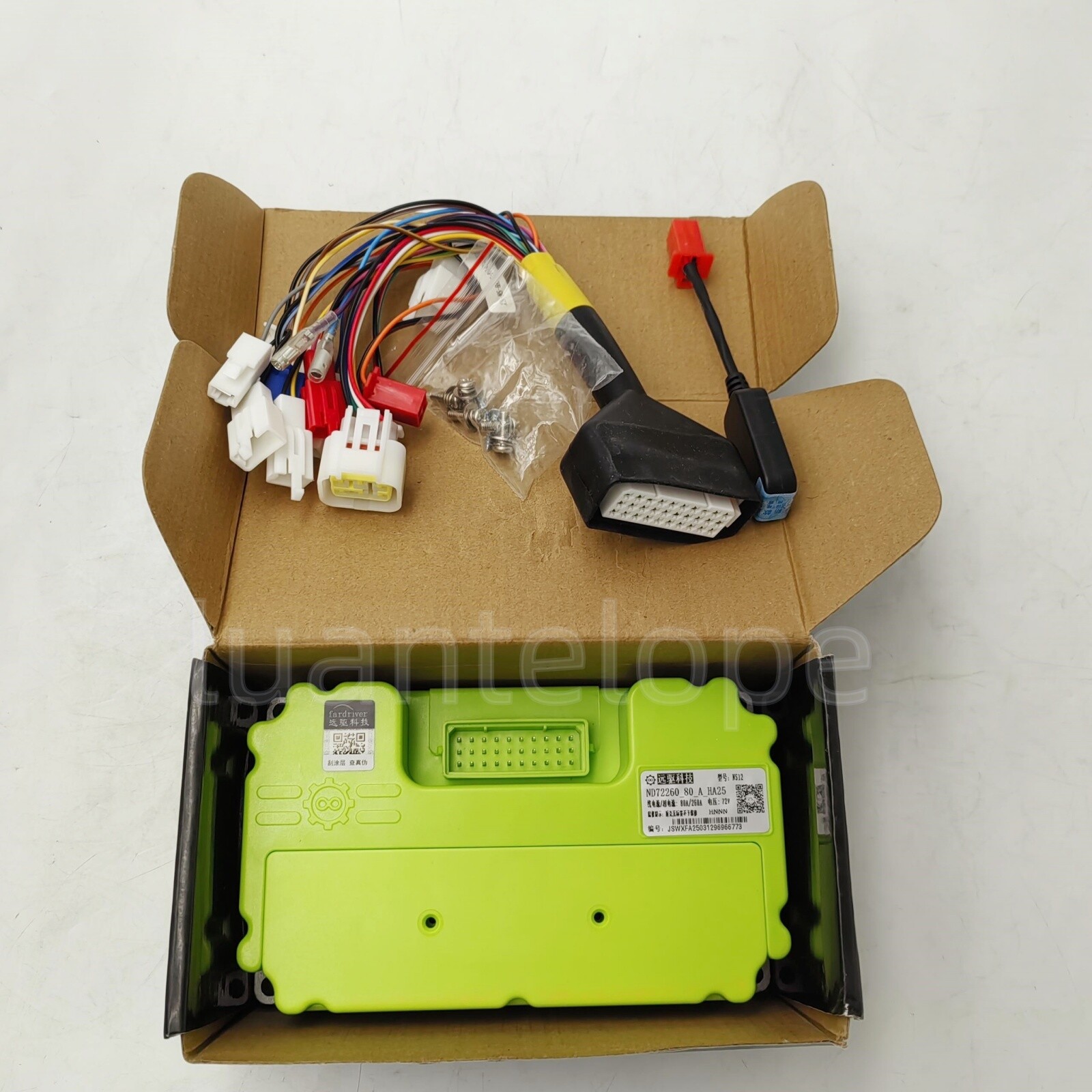FarDriver ND72260 Controller W/ Bluetooth Module 48V-72V, 80A Battery 260A Phase