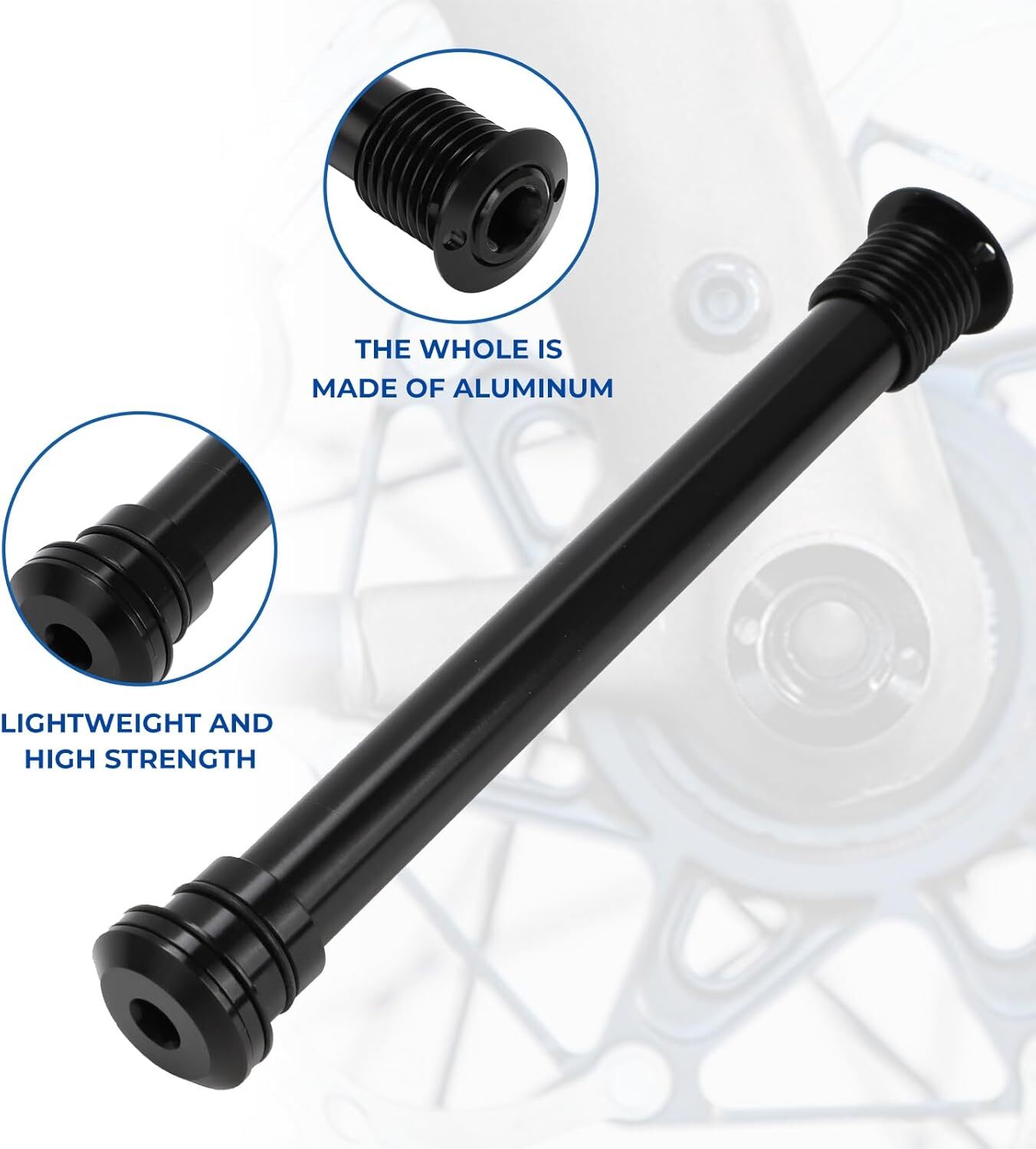 For Most Road Gravel Cyclocross Forks 15mm to 12mm Fork Thru Axle Conversion Kit