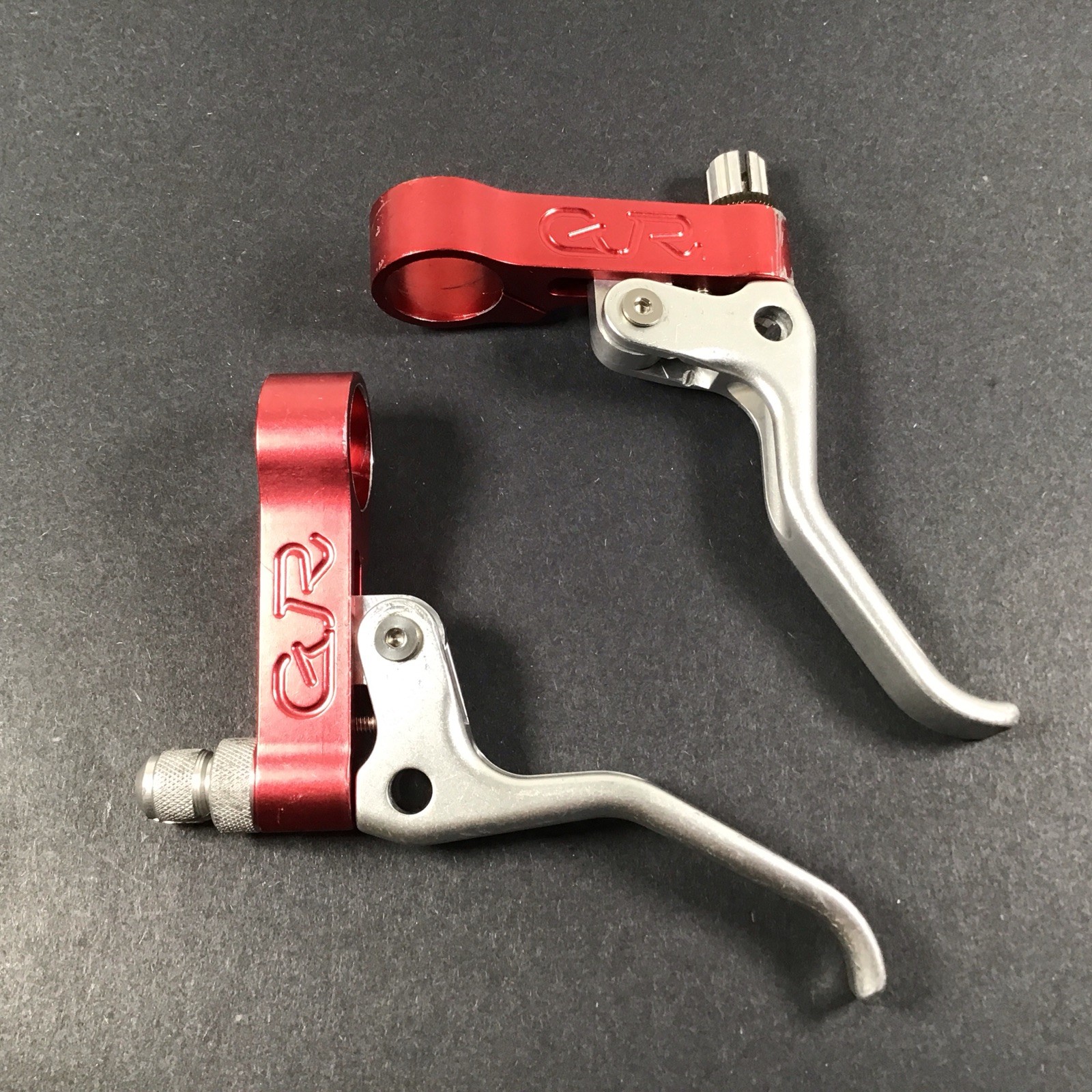 Gravity Research Power Plant Brake Lever Set Cantilever Red Vintage MTB Grafton