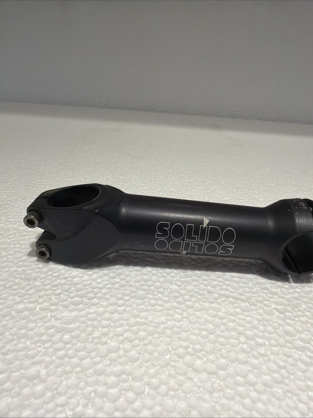 CINELLI SOLIDO STEM 1+1/8 125 N8 VINTAGE ROAD RACING AHEAD BLACK 90s