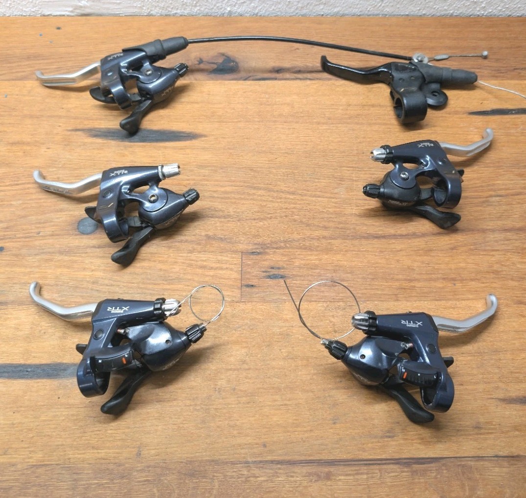 Shimano St-M910 St-M900 Bundle XTR / XT Brake Levers Shifter Retro