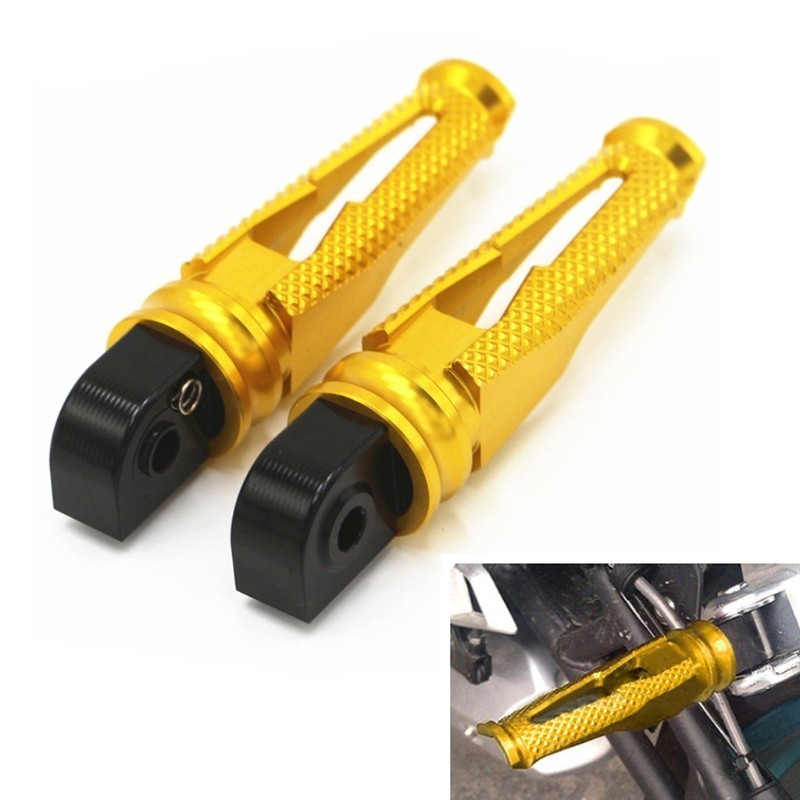 Durable Foot Pegs Pedal Footrest For YZF R6 R3 Scootor Motorcycle Footrest 2x