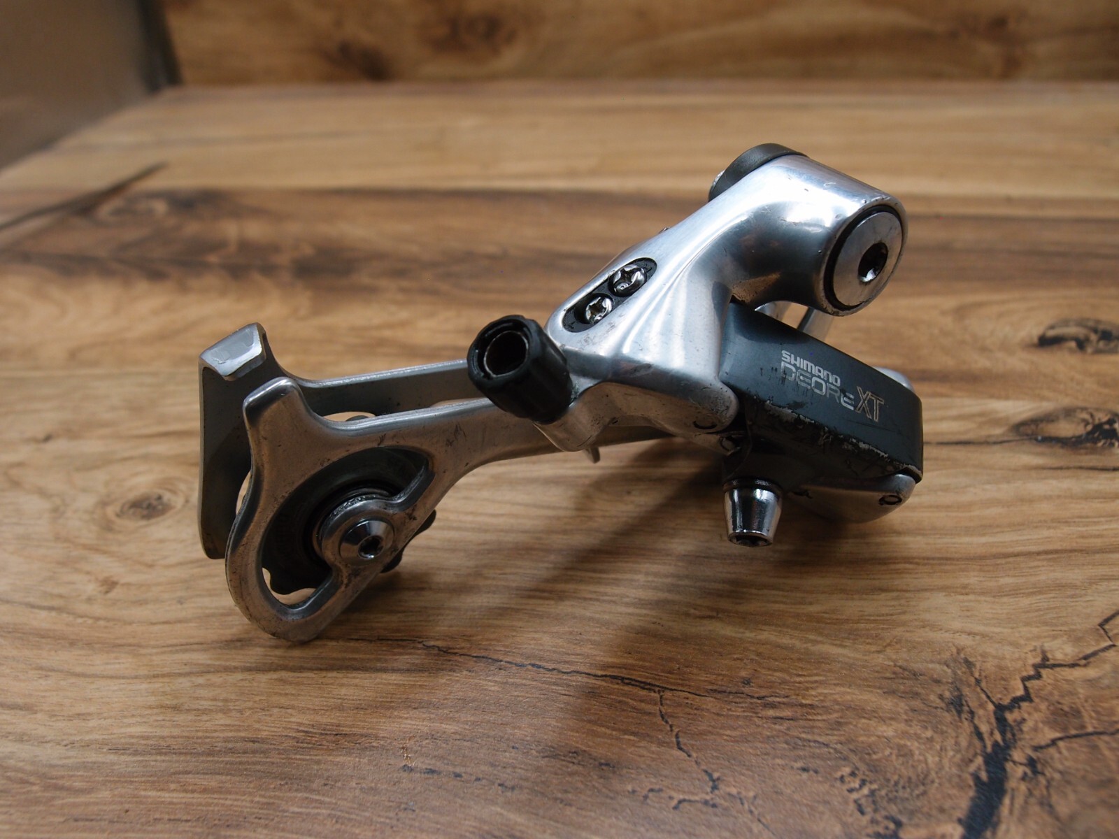 1989 rear derailleur Shimano Deore XT RD-M735 VIA Japan long cage 7 sp