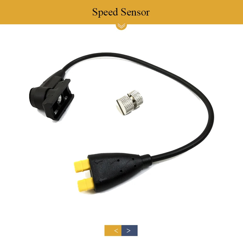 Electric Bicycle Double Interface Speed Sensor 6Pin 27CM Cable Use for Motor Kit