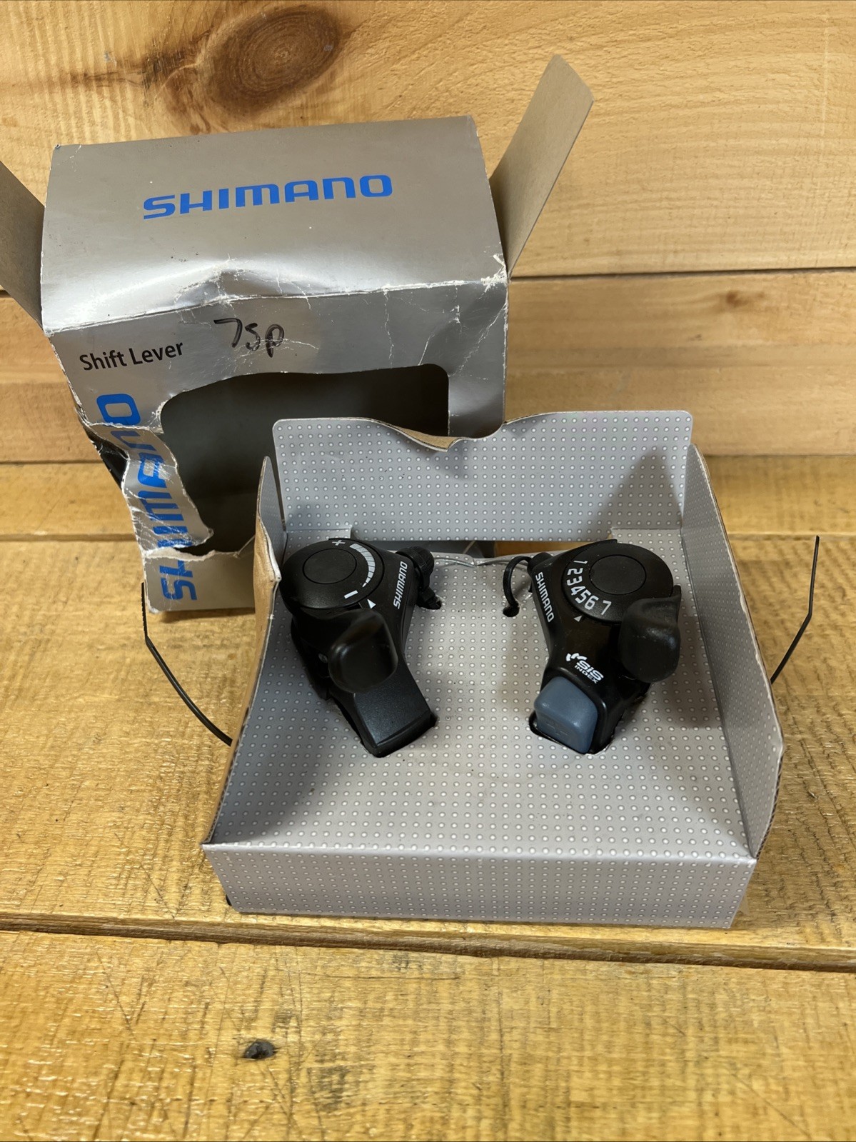SHIMANO Tourney SL-TX30 Thumb Shifters Set 7 Speed Front and Rear 3 x 7 Speed