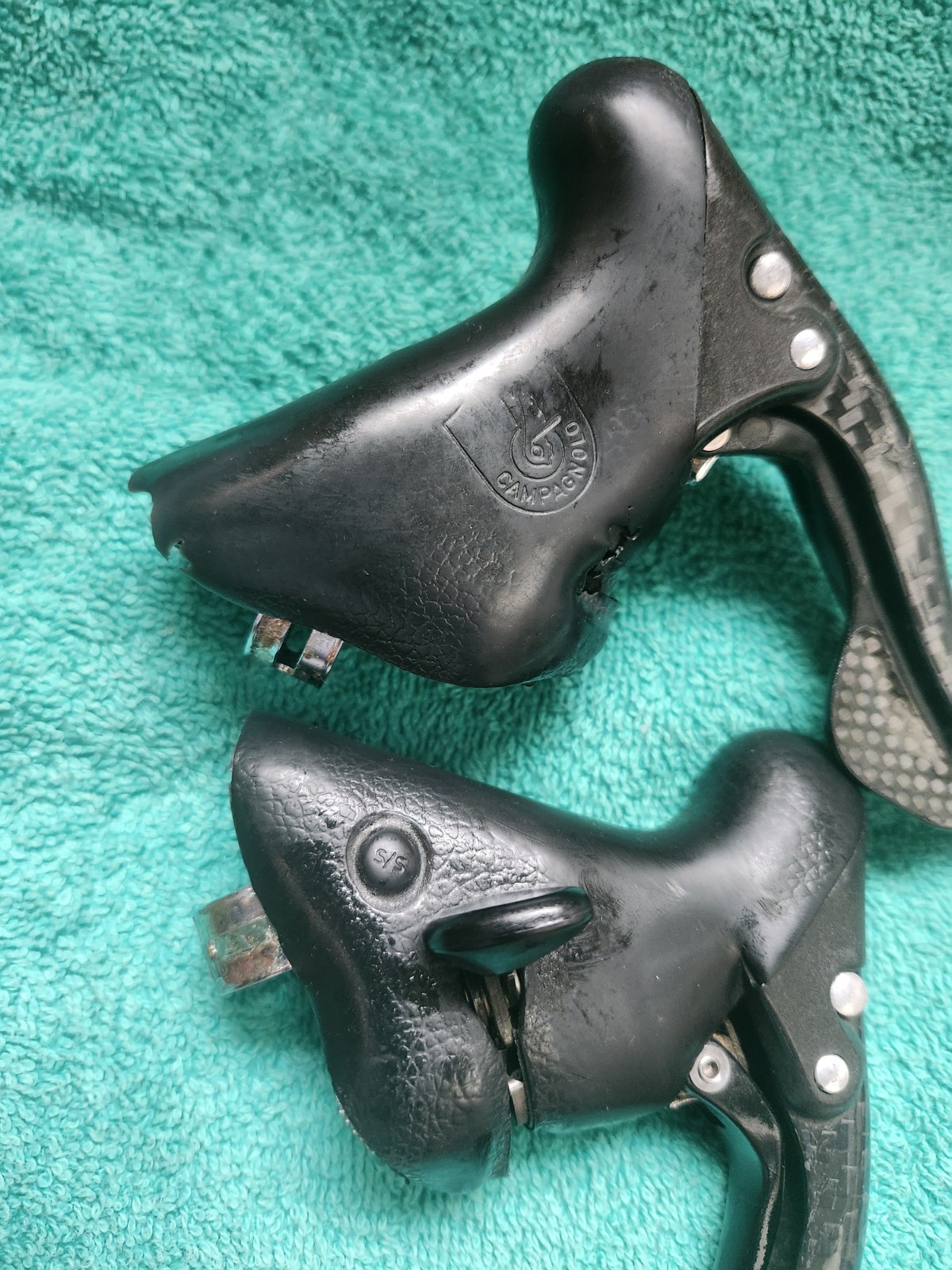 Campagnolo Record 10 Speed QS Ultra Ergo Power Shifters/ Brake set Carbon Italy