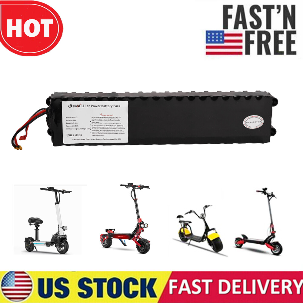 Electric scooter 36V 7.8AH Battery 10S3P 18650 Battery Pack 36V Lithium Battery