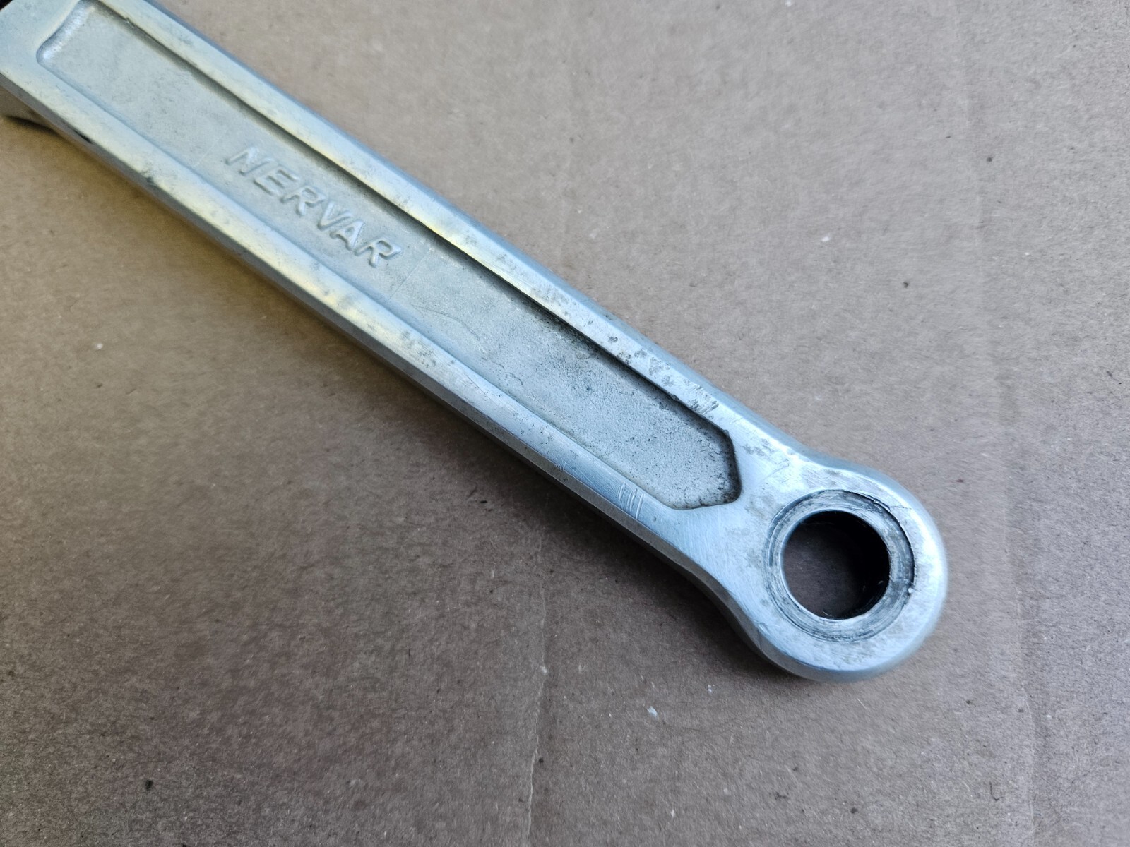 Vintage Nervar 170mm Non Drive Side Crank Arm Road Bike Cotterless Silver
