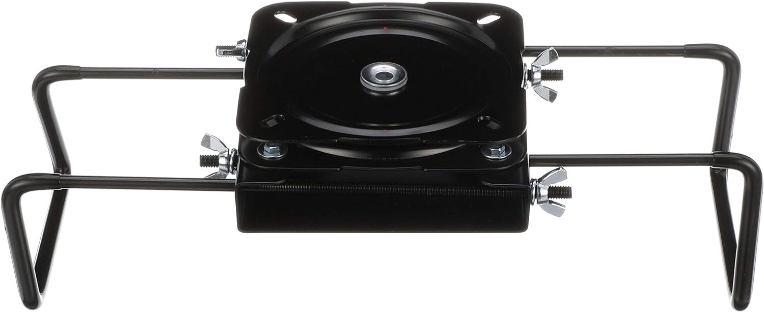 Durable Powder-Coated Steel Boat Seat Mount, Adjustable Height 7.5-18 inches