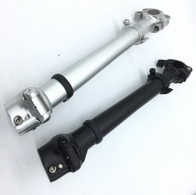 Folding Bike Adjustable Stem Quick-Release Fit 25.4mm Handlebar Without thread