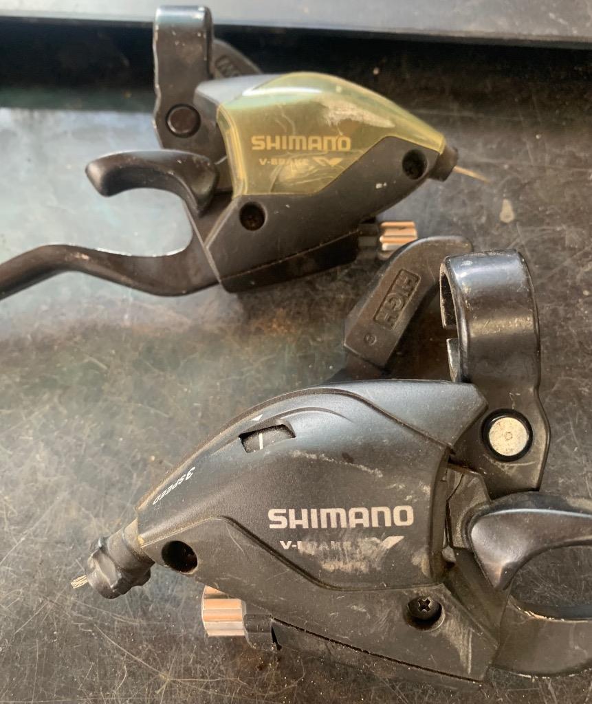 Shimano 3 7 Handlebar Mount Shifter and Brake Lever Setup ST-EF51-AL