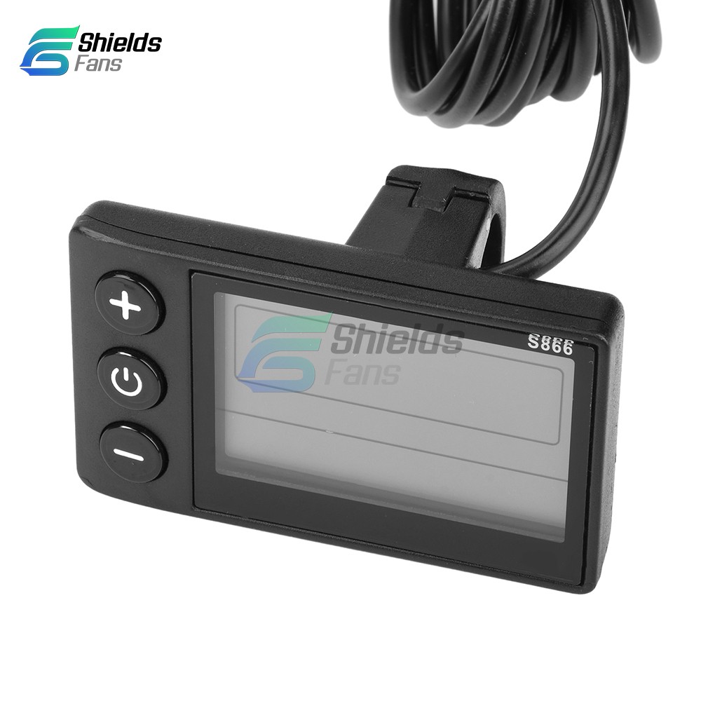 36V 48V 64V 40A 30A 20A Brushless Motor Controller E-Bike S866 LCD Display Meter