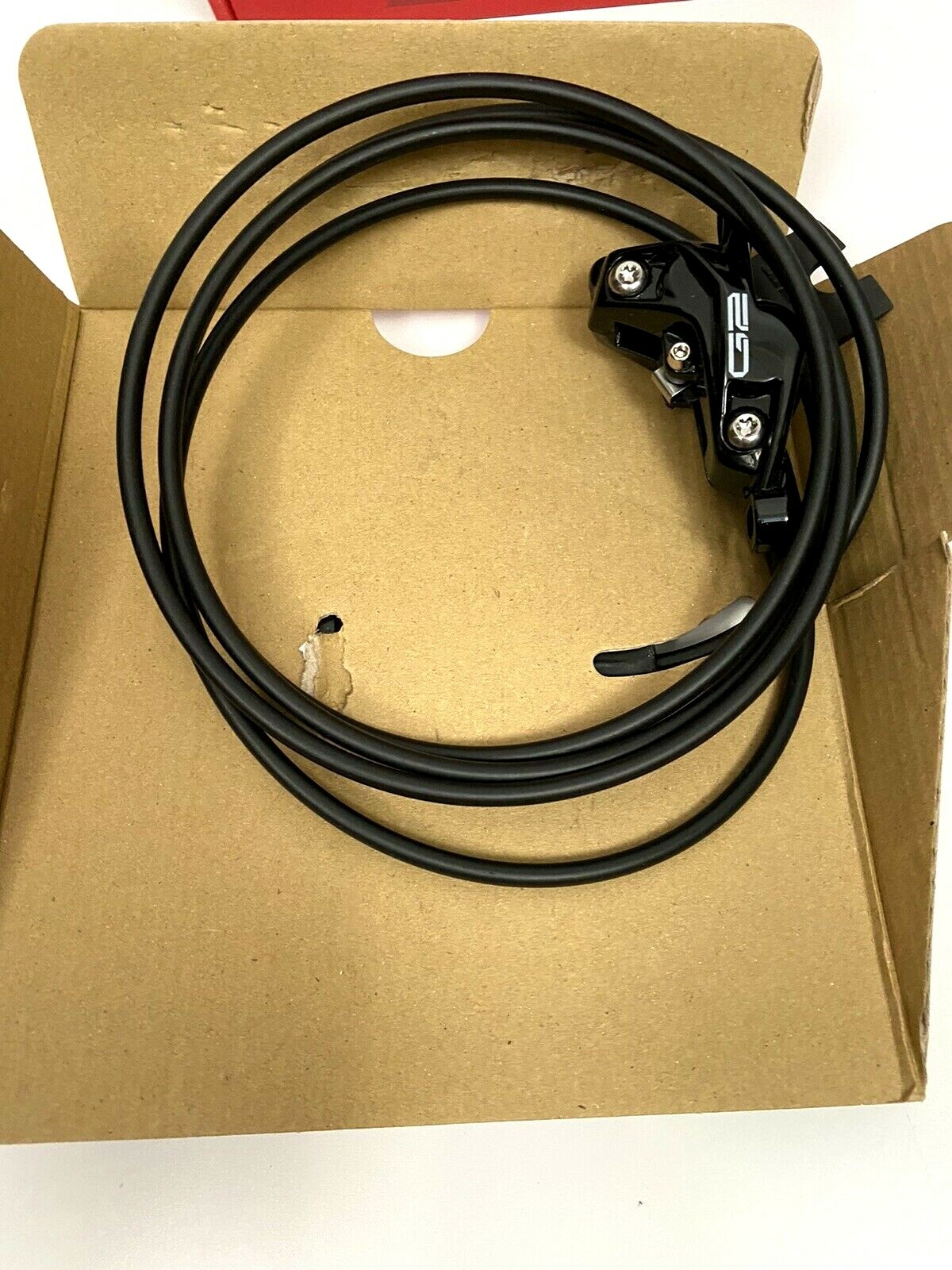 SRAM Disc Brake G2 R Reach Aluminum Lever Gloss Black Rear 2000mm Hose Cycling