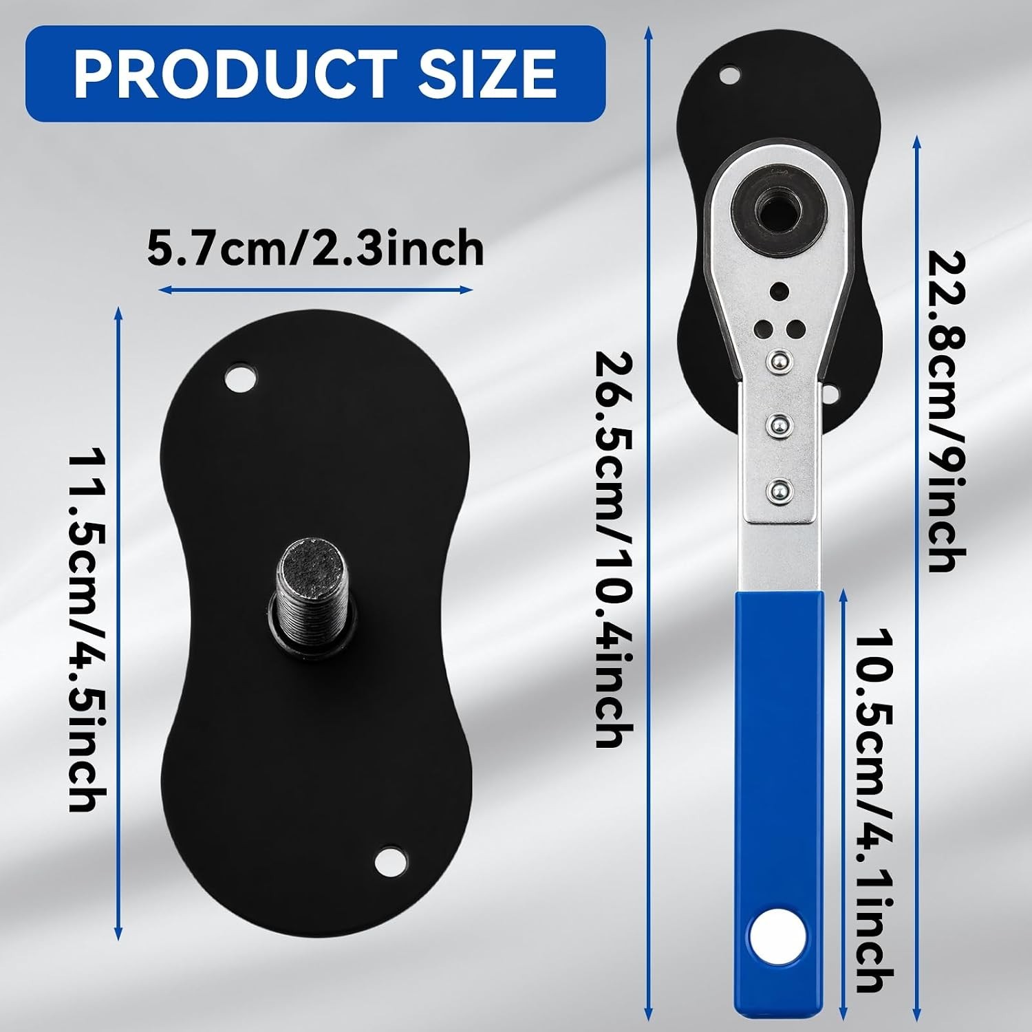 Brake Tool, , Brake Caliper Tool | 2 Heavy Duty Caliper Hooks, 4-in-1 Univers…