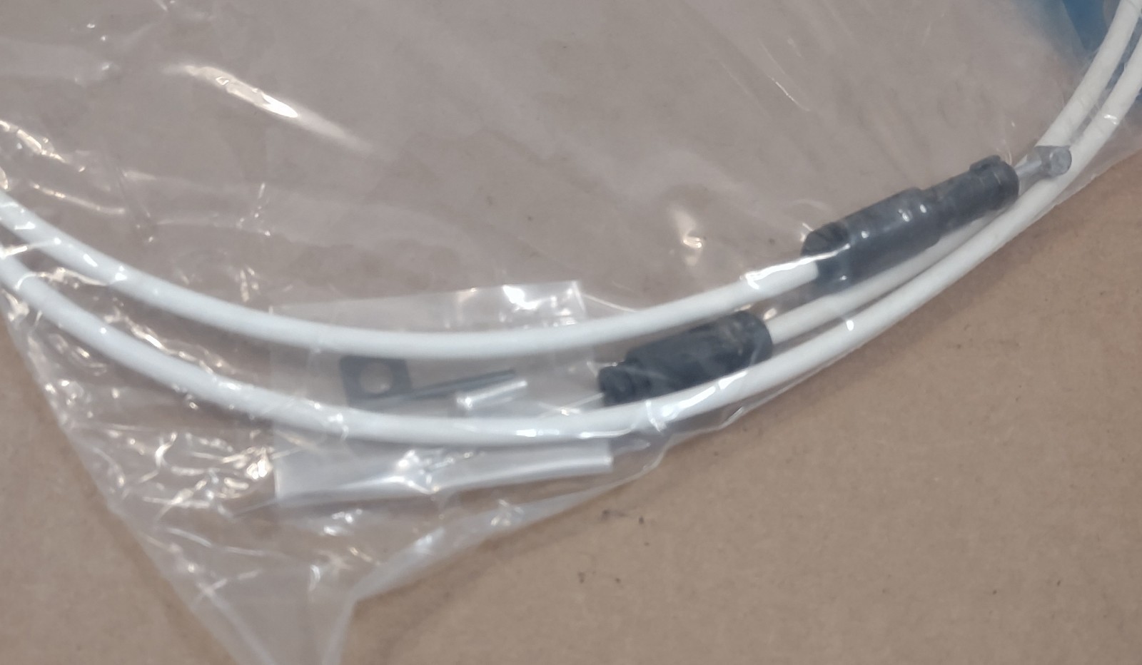 New Vintage Bike Shimano Shift Cable Positron 61 in White