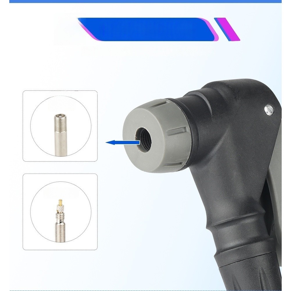 bike air pump extension hose 20cm 30cm 50cm for For PRESTA type valves