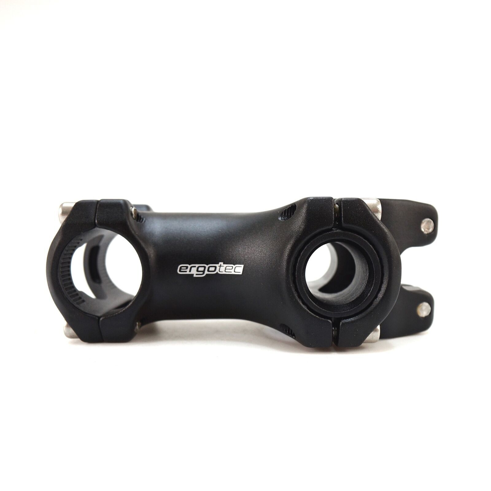 Ergotec Adjustable Bike Bicycle Stem 28.6 x 80mm handlebar clamp: 25.4 mm Black