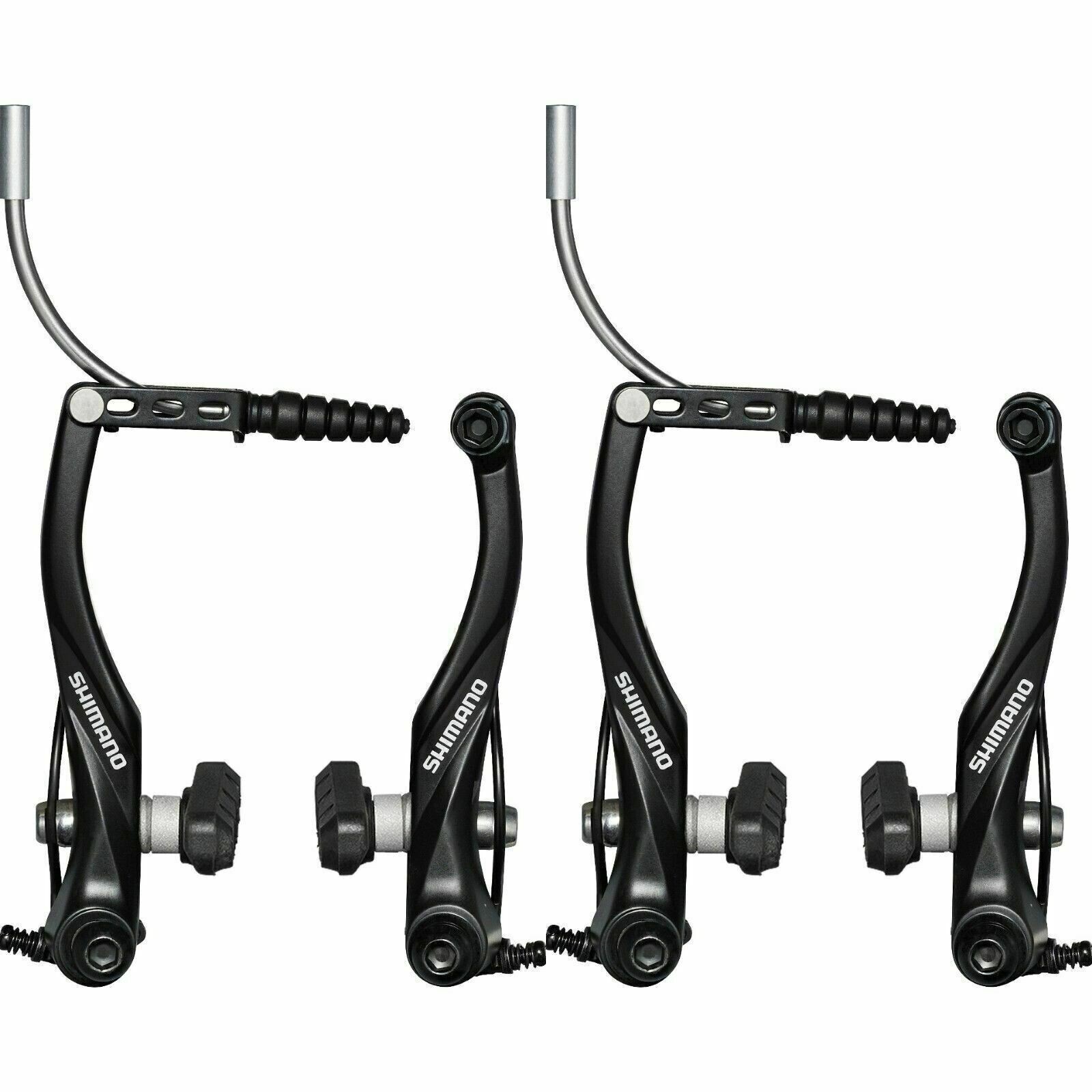 Shimano V-Brake Brake Set BR-T 4000 Lever Set BL-T 4000 with Cable Sleeve Black