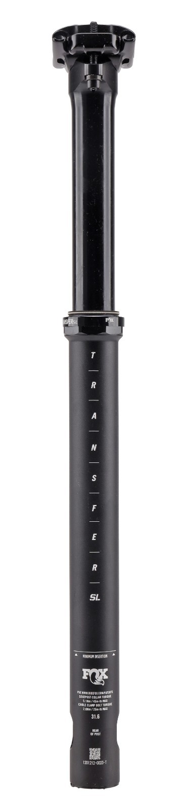 Fox Transfer SL Performance Elite Mountain Bike Dropper Post 31.6 x 125mm XC MTB