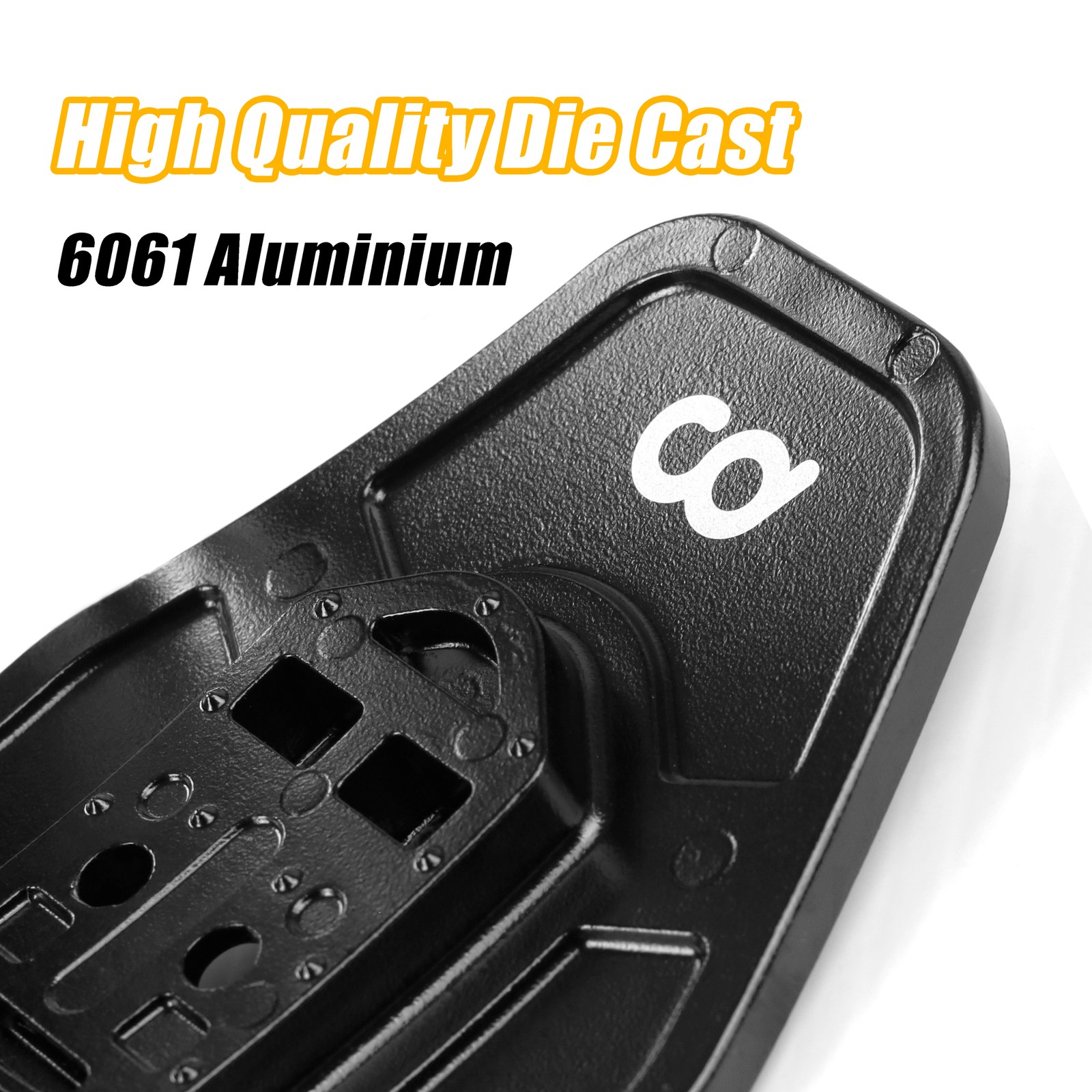CD Bicycle Shoes Cleats Adapters Bundle- for MTB Shoes to Use with Delta Cleats