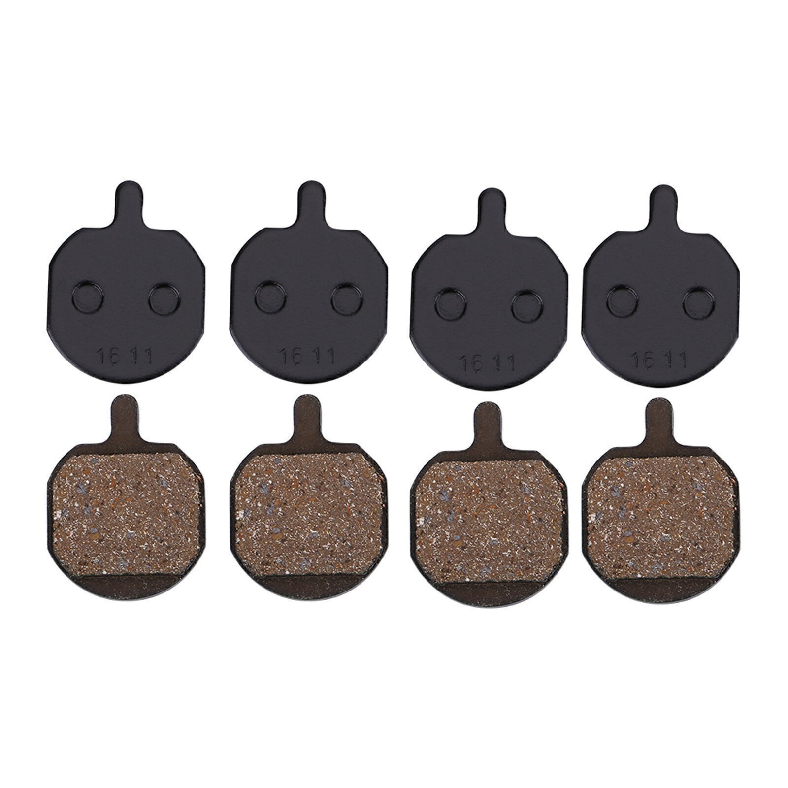 4 Pairs Mountain Bike Metallic Disc Brake Pads For Hayes Sole MX2/3/4/5 CX5 GX-C