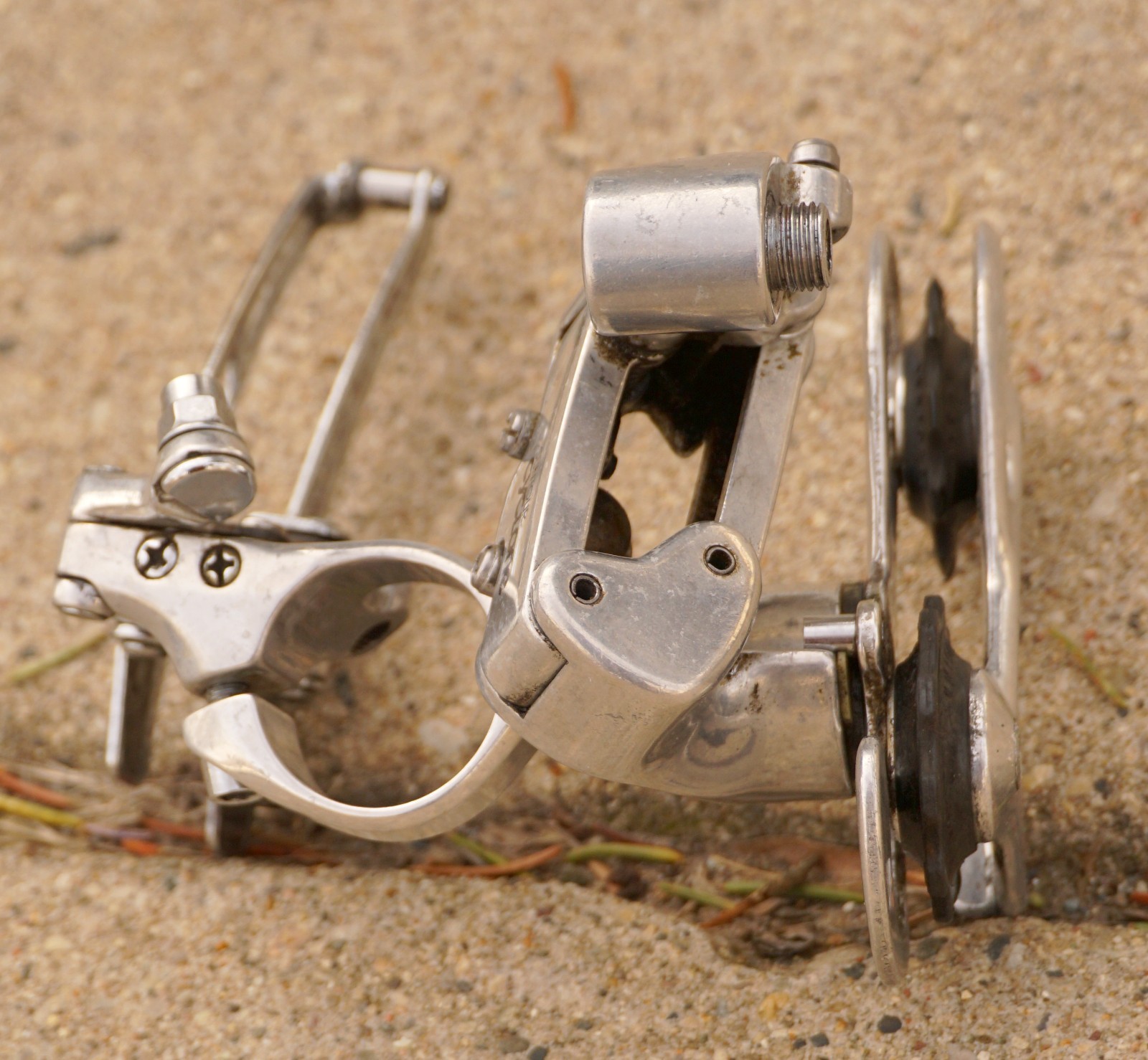 Suntour Cyclone Derailleur Set Front Rear 6 7 Speed Friction Vintage Bike Trek