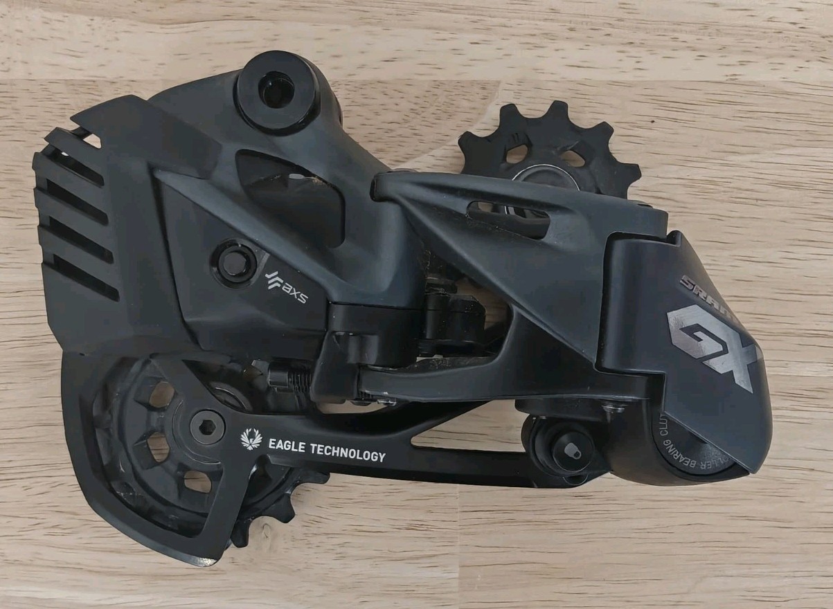 SRAM GX Eagle AXS Rear Derailleur – 12-Speed, Long Cage, 52t Max, Lunar