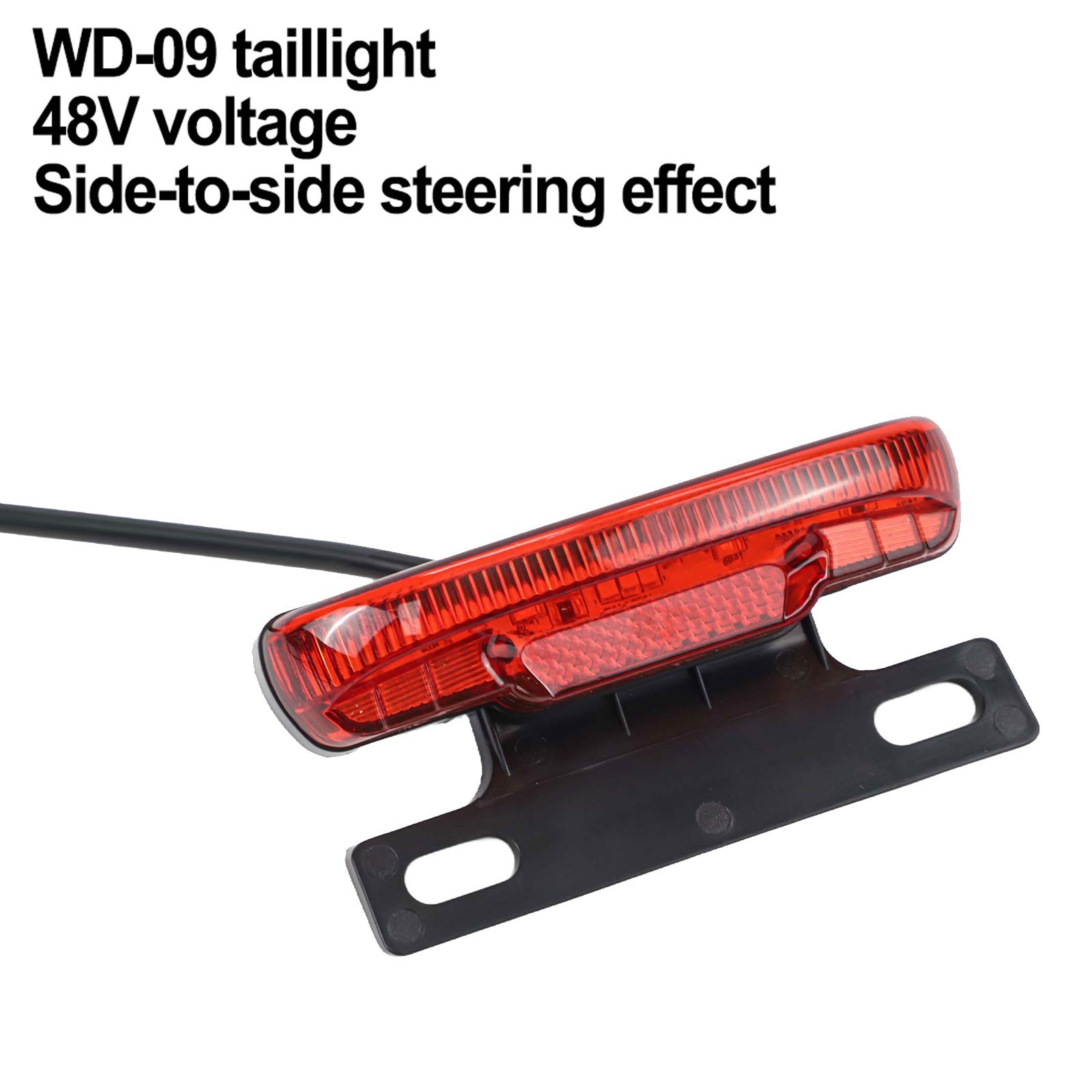 Long for service Life Electric Bicycle Tail Light Running Light 48V Rear Lamp