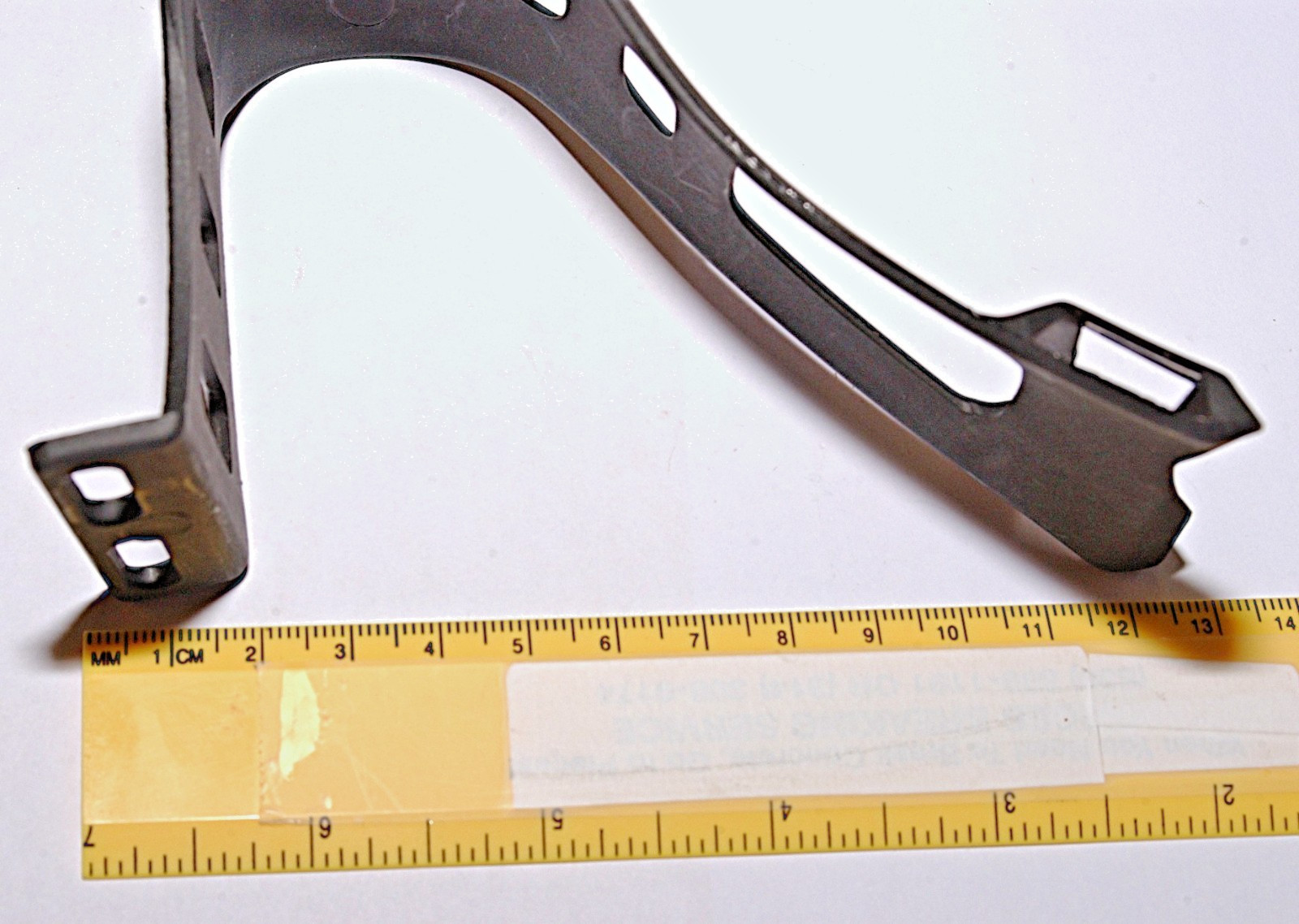 Bike-Street MT-3 Road Mountain Bicycle Pedal TOE CLIPS, Plastic, & 7cm Toe Depth