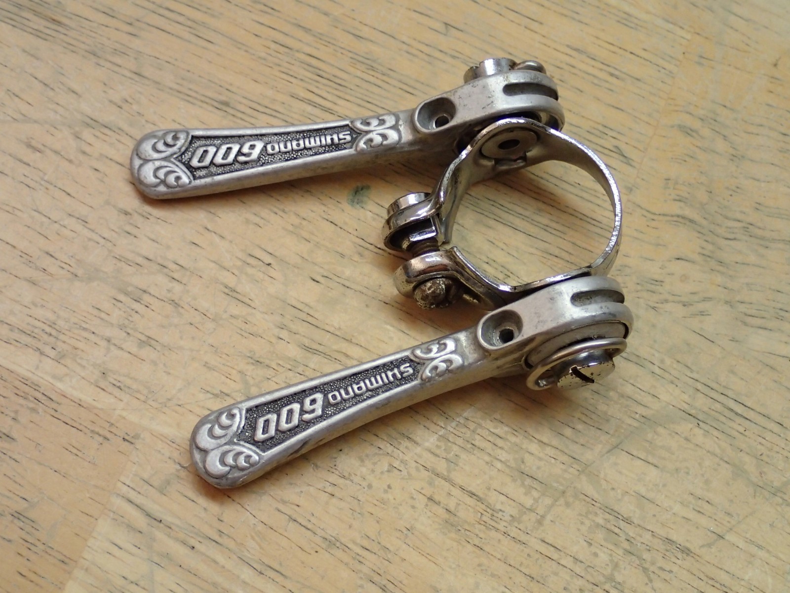 Shimano 600 Arabesque Vintage Clamp On Mixed Part Lot Estate Item Project