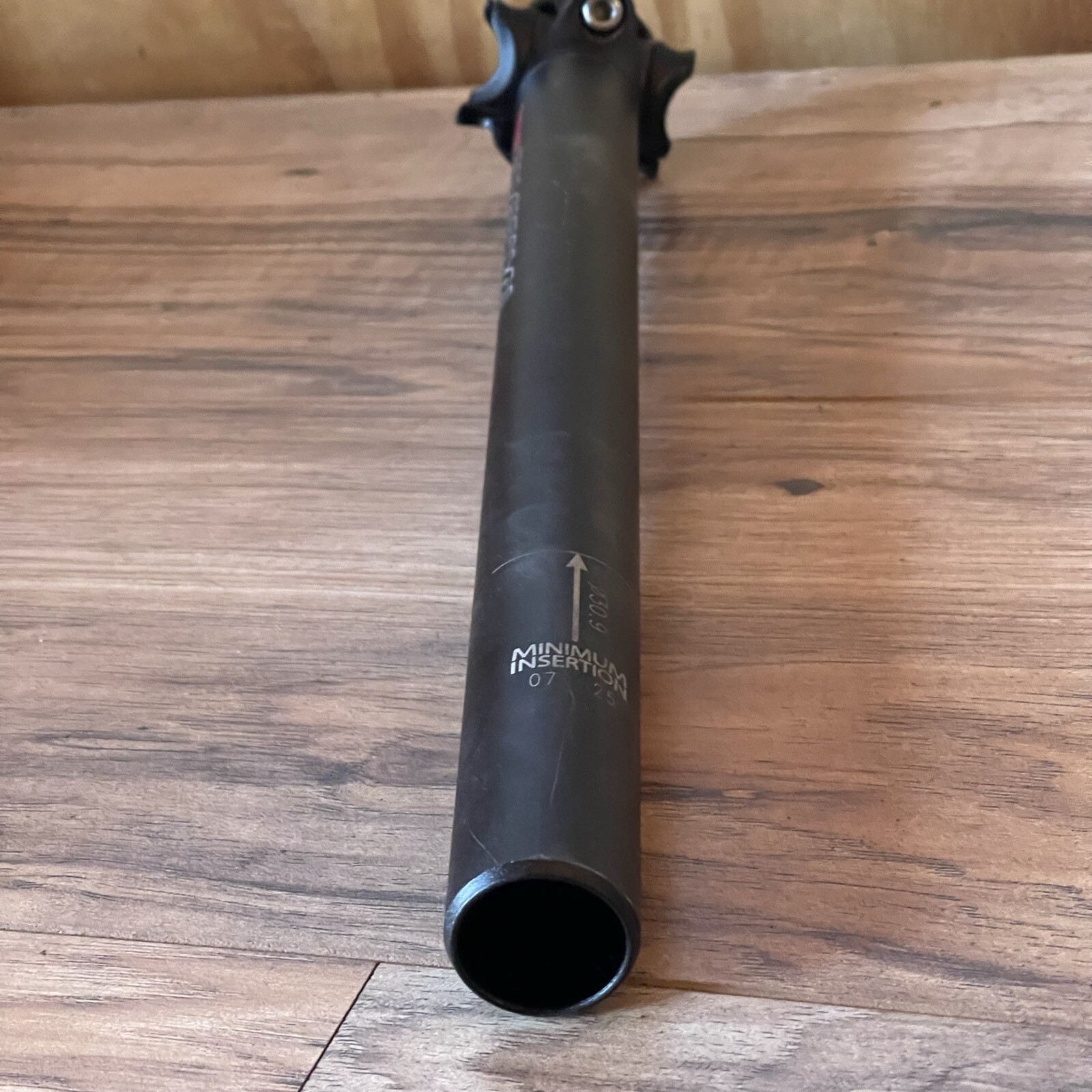 Race Face Ride Black Aluminum Mountain Bike Seatpost 30.9 340mm Zero Setback