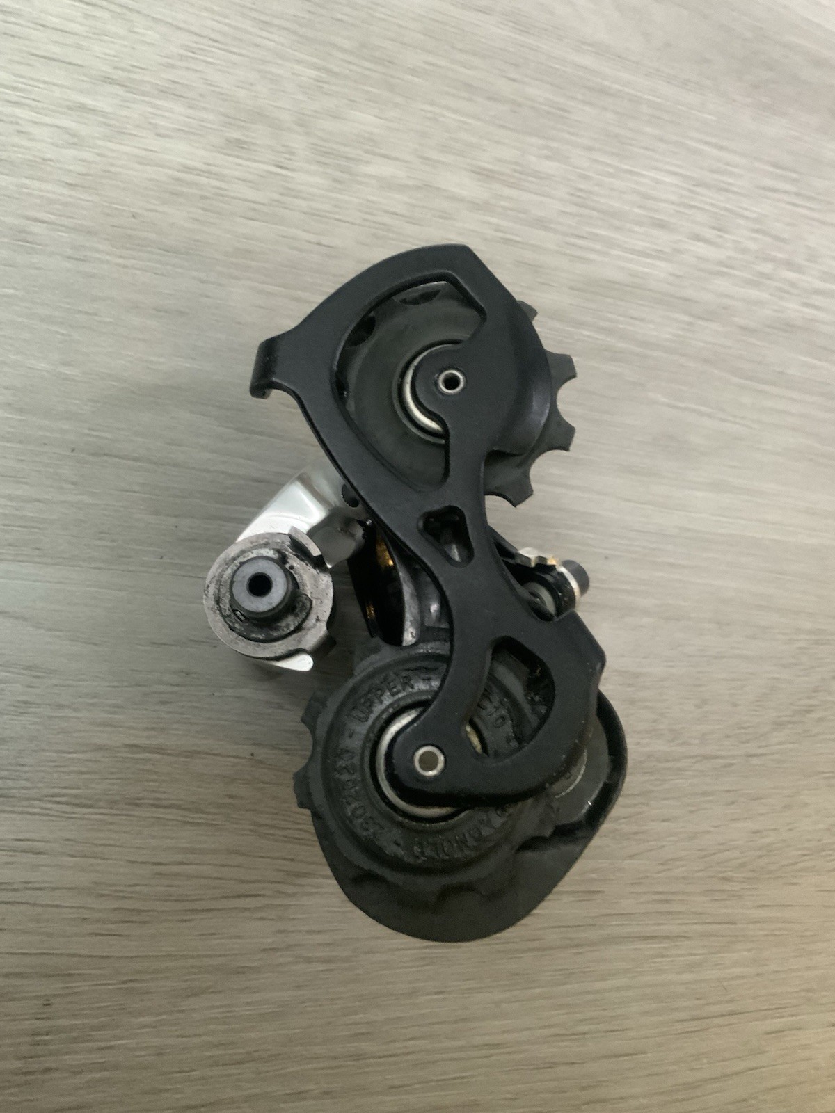 CAMPAGNOLO RECORD TITANIUM REAR DERAILLEUR CARBON TITANIUM 10 OR 9 SPEED