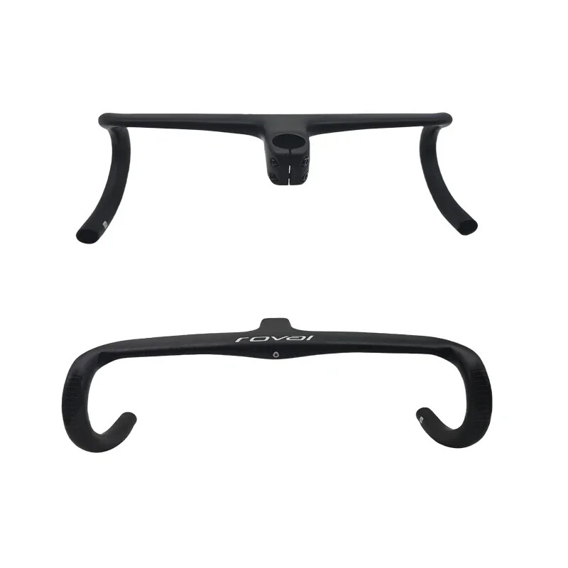 Carbon Fiber Internal Cable Routing Road Bicycle Handlebar Cockpit Di2 Drop Bar