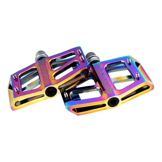Snafu Cactus Junior 75mm Flat/Platform Pedals black/purple/jet fuel