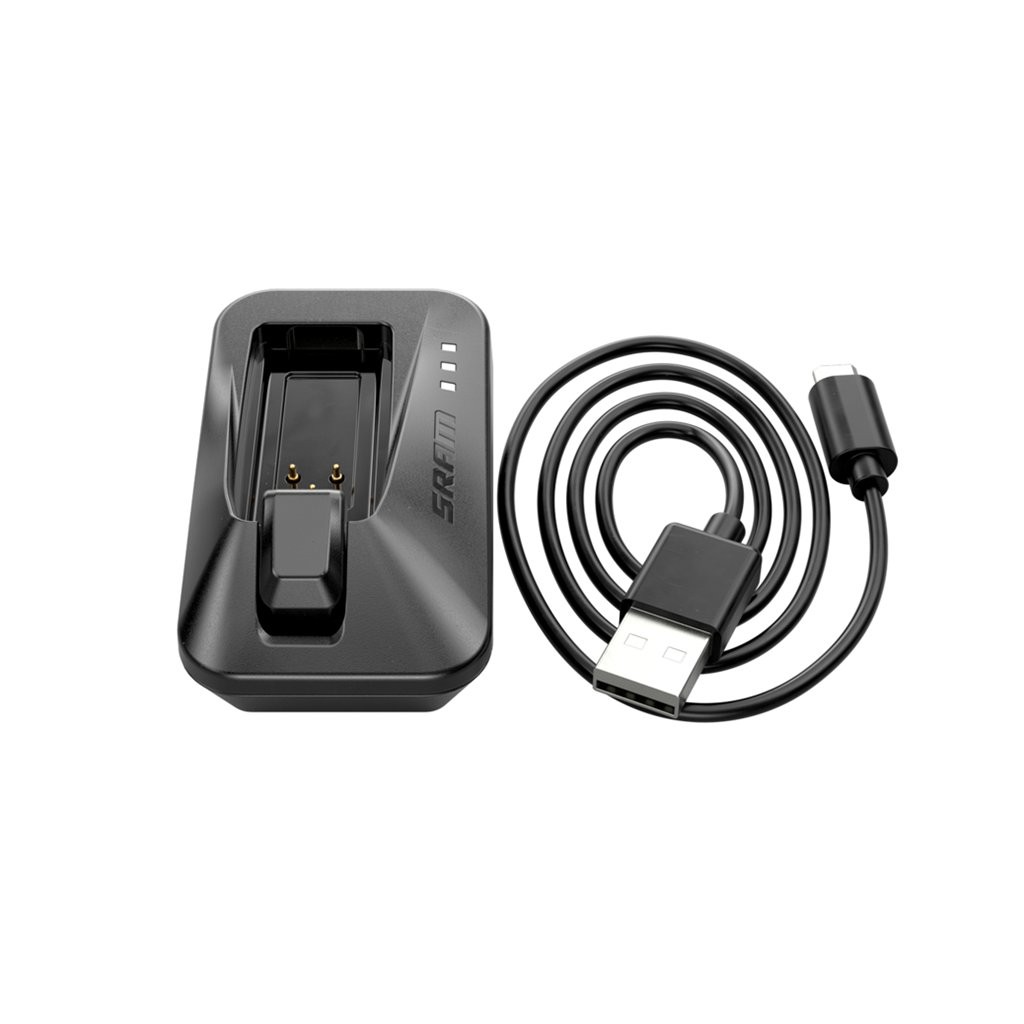 – Sram PowerPack eTap Charger (Base + USB Cable)