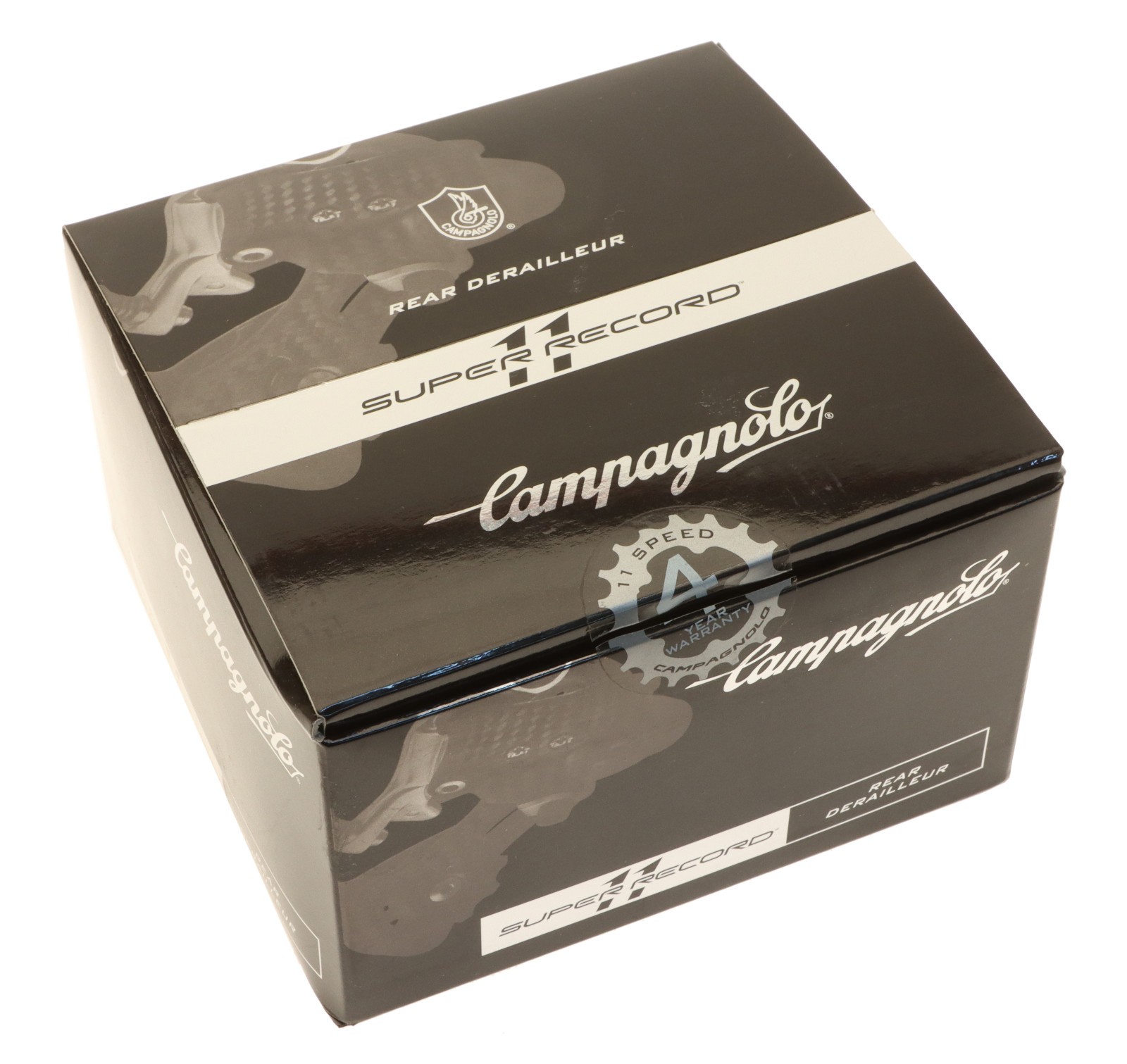 Campagnolo Super Record Rear Derailleur 11 Speed Short Cage Carbon ’09 NOS NEW