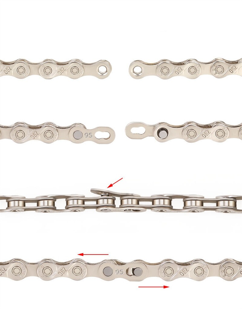 Bike Chain 8/9/10/11/12S Speed MTB Road Bicycle Chains 116Links for Shimano SRAM