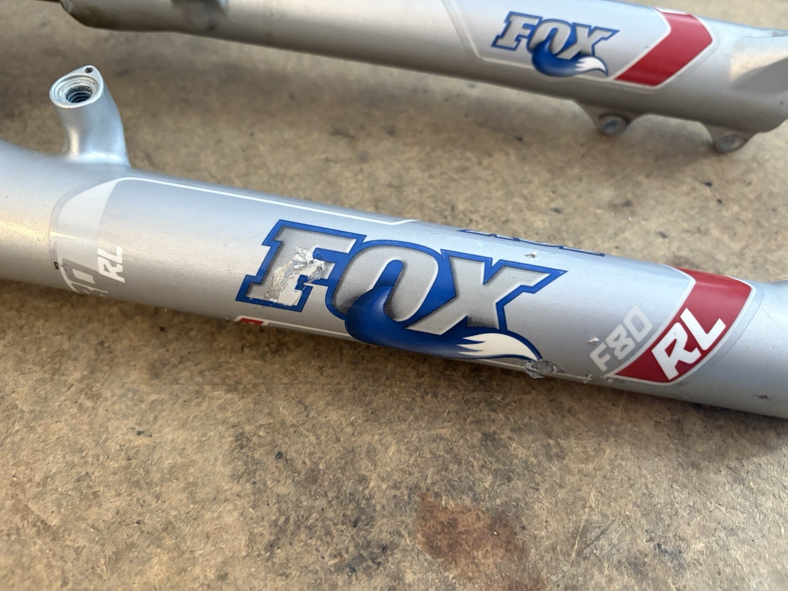 Fox F80 RL Mountain Bike Fork for 26” Wheels V-brake or Disc Shock 80mm