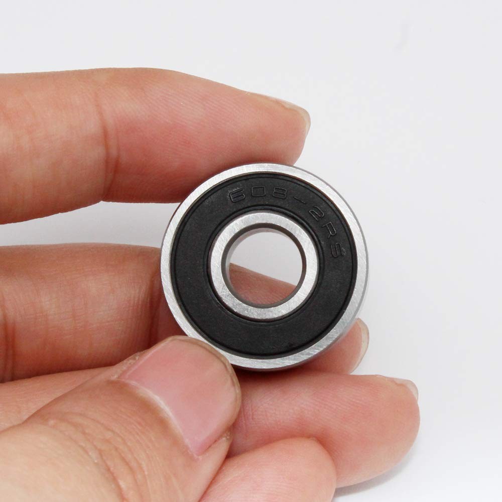 Wellgo 608-2RS Ball Bearings Skateboard Double Rubber Sealed…