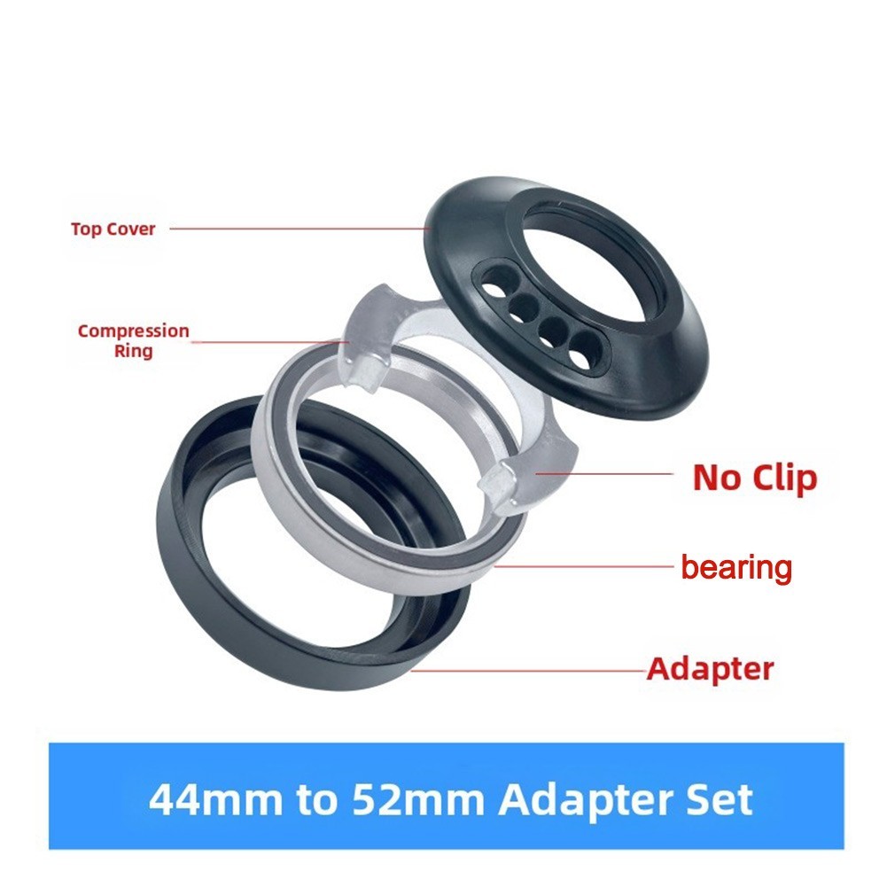 Bicycle Internal Cable Routing Conversion Headset Adapter 41.8 (42) to 52mm