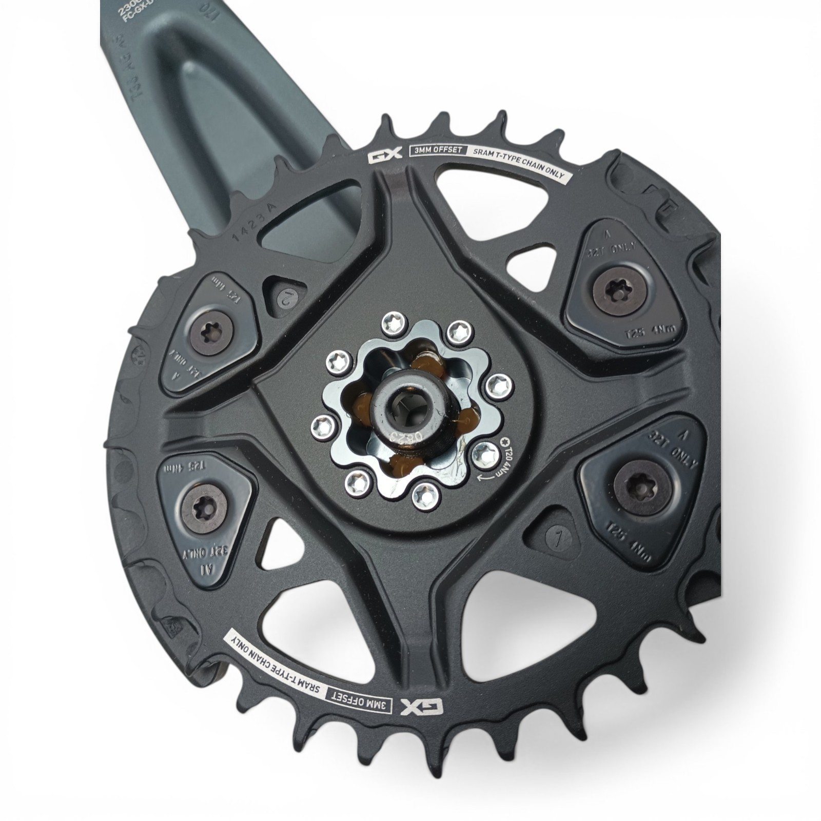 Sram GX Eagle T-Type Crankset CL55 Dub 170mm 32T Bash guard 12 speed mtb