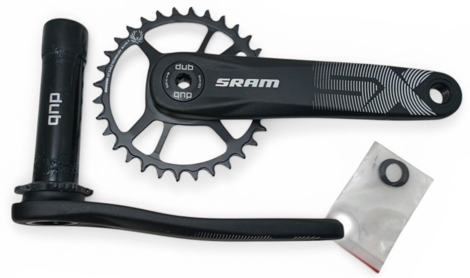 Sram SX Eagle Crankset Dub 175mm 32T Black MTB 12 speed