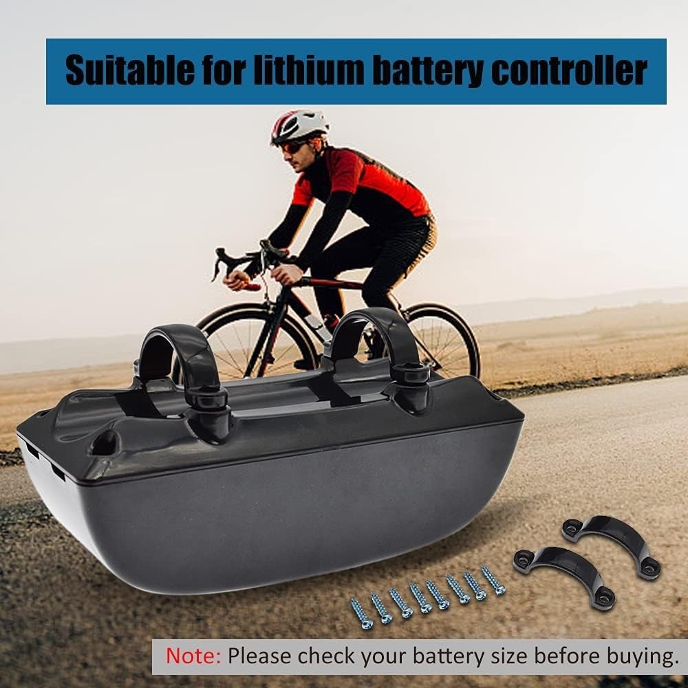 Compact Plastic Ebike Controller Case with Mounting Screws – Easy Installation