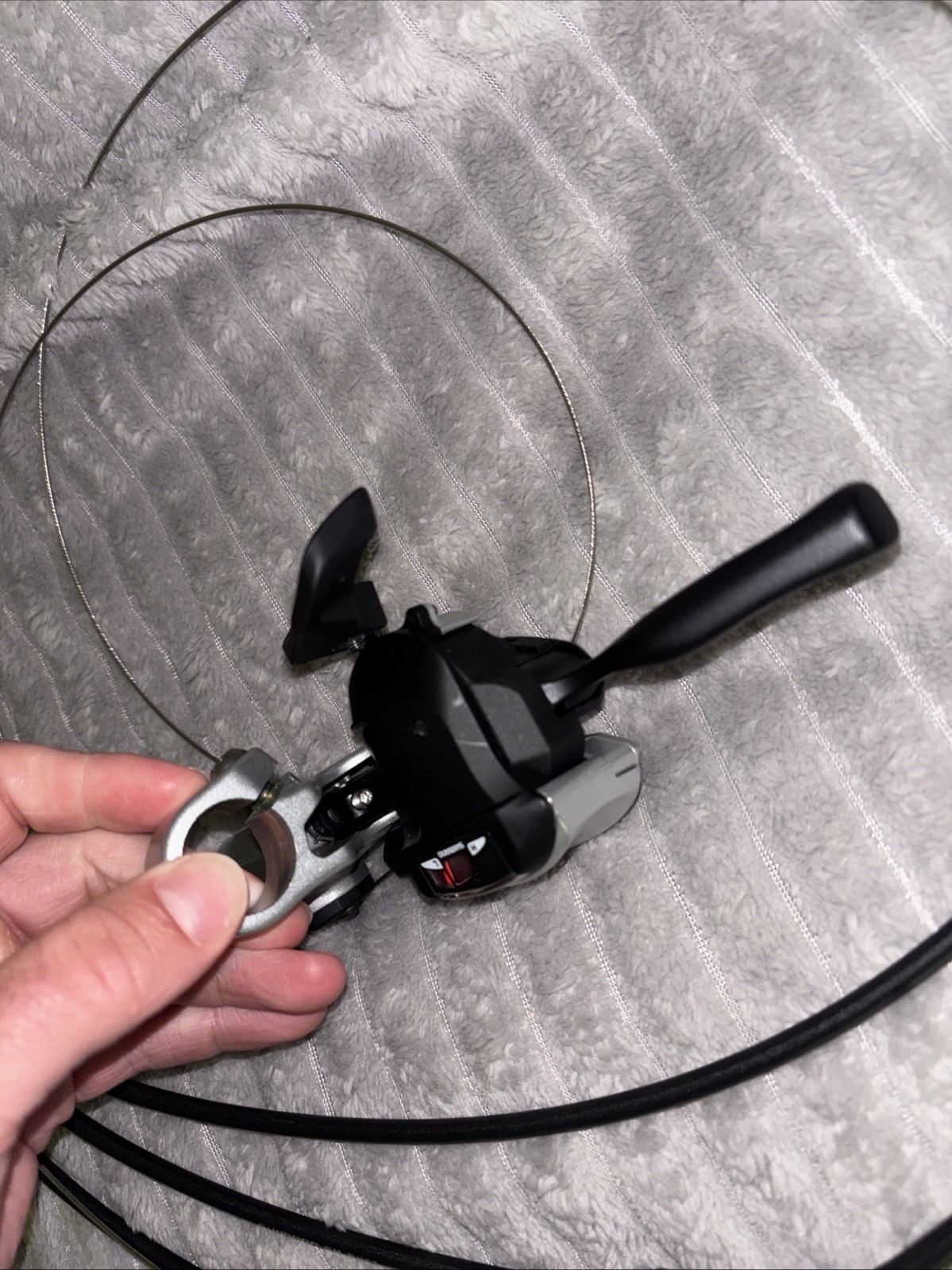 Shimano Deore XT ST-M765 LEFT Dual Control Shifter Brakes For Parts As Is Only